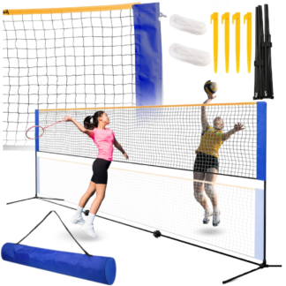 Nastavitelná síť 3v1 na volejbal, badminton, tenis
