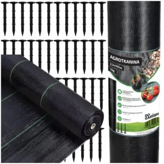 Agrotkanina proti plevelům mulčování 3,2*100m 70g + kolíky