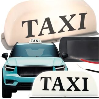 LED Taxi Maják s Magnety - Zvyšte Viditelnost!