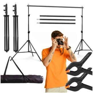 Foto pozadí stativová sada studio tlumič nárazů 210x200