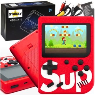 Mini Retro Herní Konzole 400v1 Mario Tanky USB