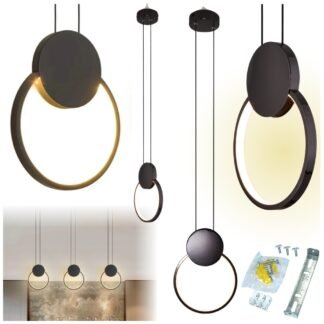 LED podkrovní průmyslový stropní lustr závěsná lampa 11W nastavitelná