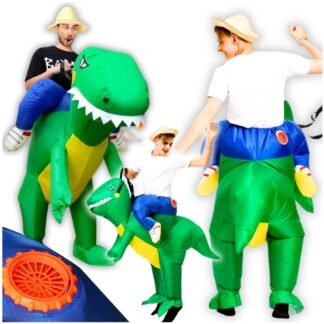 Dino kostým, nafukovací kostým, nafukovací kostým dinosaurus T-rex